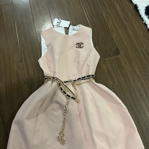 Zara Zara | Dresses | Brand New Zara Voluminous Short Dress Pink ... - Picture 10 of 16